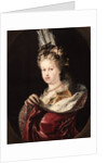Portrait of Queen Maria Luisa of Savoy by Miguel Jacinto Meléndez