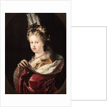 Portrait of Queen Maria Luisa of Savoy by Miguel Jacinto Meléndez