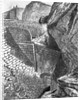 Heinrich Schliemanns excavation at Troy. by Anonymous