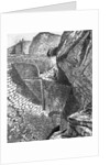 Heinrich Schliemanns excavation at Troy. by Anonymous