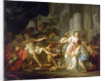 The death of Seneca by Jacques Louis David
