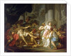 The death of Seneca by Jacques Louis David