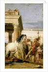 Alexander taming Bucephalus by Giambattista Tiepolo