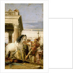 Alexander taming Bucephalus by Giambattista Tiepolo