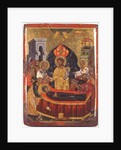 The Dormition of the Virgin by Byzantine icon
