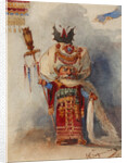 Chernomor. Costume design for the opera Ruslan and Lyudmila by M. Glinka by Viktor Alexandrovich Hartmann
