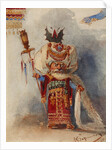 Chernomor. Costume design for the opera Ruslan and Lyudmila by M. Glinka by Viktor Alexandrovich Hartmann