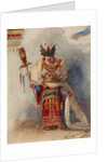 Chernomor. Costume design for the opera Ruslan and Lyudmila by M. Glinka by Viktor Alexandrovich Hartmann