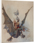 Chernomor and Lyudmila. Costume design for the opera Ruslan and Lyudmila by M. Glinka by Viktor Alexandrovich Hartmann