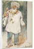 Costume design for the opera Rusalka by A. Dargomyzhsky by Viktor Mikhaylovich Vasnetsov