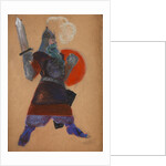 Costume design for the opera The golden Cockerel by N. Rimsky-Korsakov by Sergei Vasilyevich Malyutin