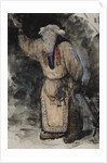 Costume design for the opera Ruslan and Lyudmila by M. Glinka by Valentin Alexandrovich Serov