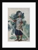 Ruslan. Costume design for the opera Ruslan and Lyudmila by M. Glinka by Valentin Alexandrovich Serov