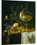 Still-Life with Nautilus Cup by Willem van Aelst