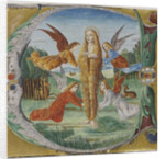 Saint Mary Magdalen surrounded by angels by Maestro del Salomone Wildenstein