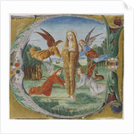 Saint Mary Magdalen surrounded by angels by Maestro del Salomone Wildenstein