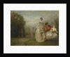 The Two Cousins (Les Deux Cousines) by Jean Antoine Watteau