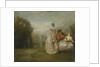 The Two Cousins (Les Deux Cousines) by Jean Antoine Watteau