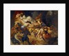 Death of Sardanapalus (Studiy) by Eugène Delacroix
