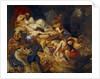 Death of Sardanapalus (Studiy) by Eugène Delacroix