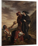 Hamlet and Horatio in the Graveyard by Eugène Delacroix