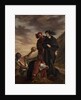 Hamlet and Horatio in the Graveyard by Eugène Delacroix