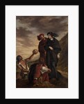 Hamlet and Horatio in the Graveyard by Eugène Delacroix