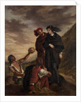 Hamlet and Horatio in the Graveyard by Eugène Delacroix