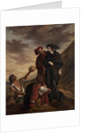 Hamlet and Horatio in the Graveyard by Eugène Delacroix