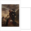 Hamlet and Horatio in the Graveyard by Eugène Delacroix
