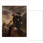 Hamlet and Horatio in the Graveyard by Eugène Delacroix