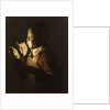 Boy Blowing at Lamp by Georges de La Tour