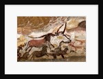 Panel of the Unicorn (Panel of the Black Bear) at Lascaux by Art of the Upper Paleolithic