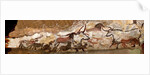 Panel of the Unicorn (Panel of the Black Bear) at Lascaux by Art of the Upper Paleolithic