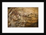 Painting in the Cave of Niaux by Art of the Upper Paleolithic