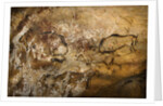 Painting in the Cave of Niaux by Art of the Upper Paleolithic