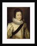 Louis XIII, king of France and Navarre as Dauphin by Frans Pourbus