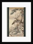 Pair of Hawks with Branch and Blossoms by Soga Shohaku