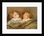 Two Sleeping Children by Pieter Paul Rubens