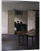 Interior with Ida Playing the Piano by Vilhelm Hammershøi
