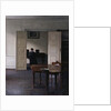 Interior with Ida Playing the Piano by Vilhelm Hammershøi