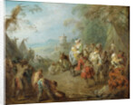 Encampment (Soldiers Halt) by Jean-Baptiste Pater
