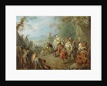 Encampment (Soldiers Halt) by Jean-Baptiste Pater