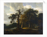 A Road through an Oak Wood by Jacob Isaacksz van Ruisdael
