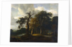 A Road through an Oak Wood by Jacob Isaacksz van Ruisdael