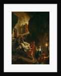 Christ Carried Down to the Tomb by Eugène Delacroix