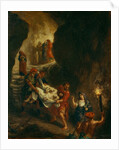 Christ Carried Down to the Tomb by Eugène Delacroix