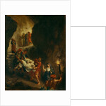 Christ Carried Down to the Tomb by Eugène Delacroix