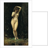Diana Bathing (The Fountain) by Jean-Baptiste Camille Corot