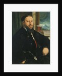 Portrait of Matthäus Schwarz by Christoph Amberger